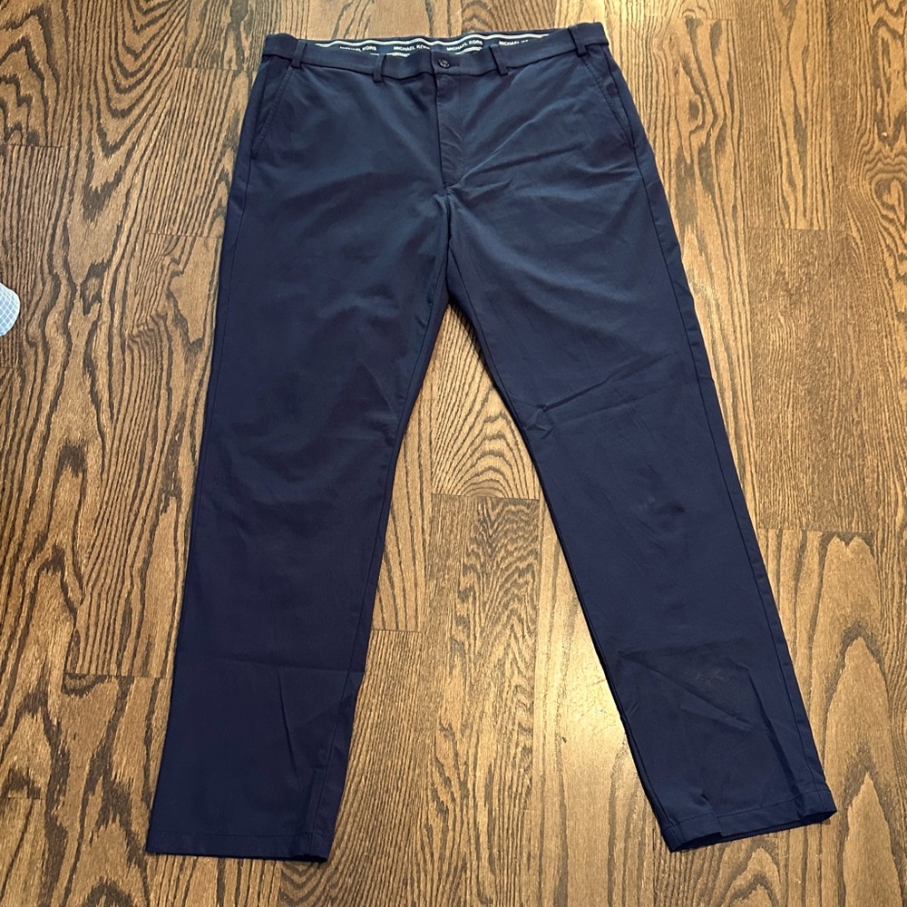 Michael Kors 36x34 Navy Stretch classic fit dress pants